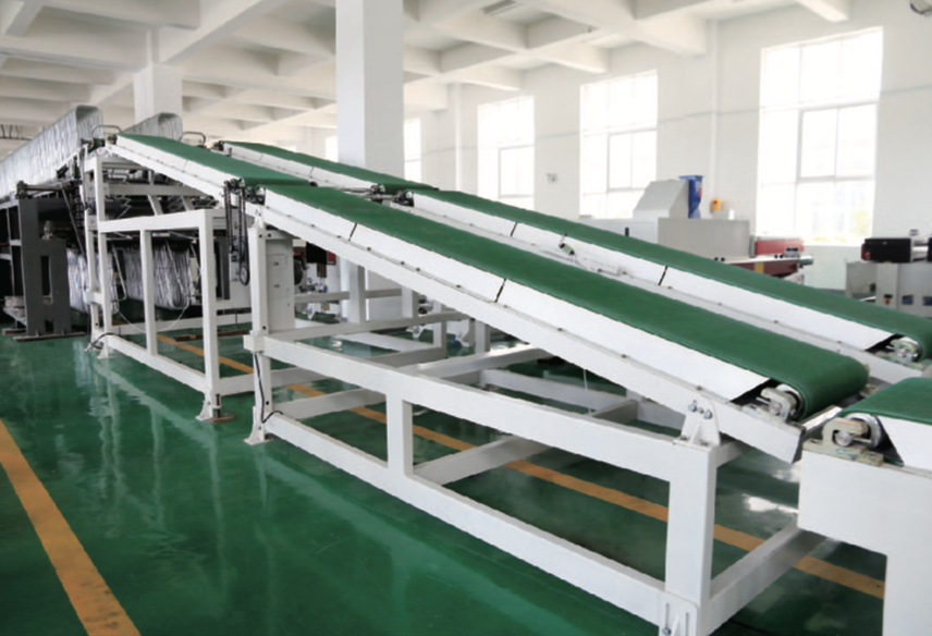 Discharge Flattening Machine